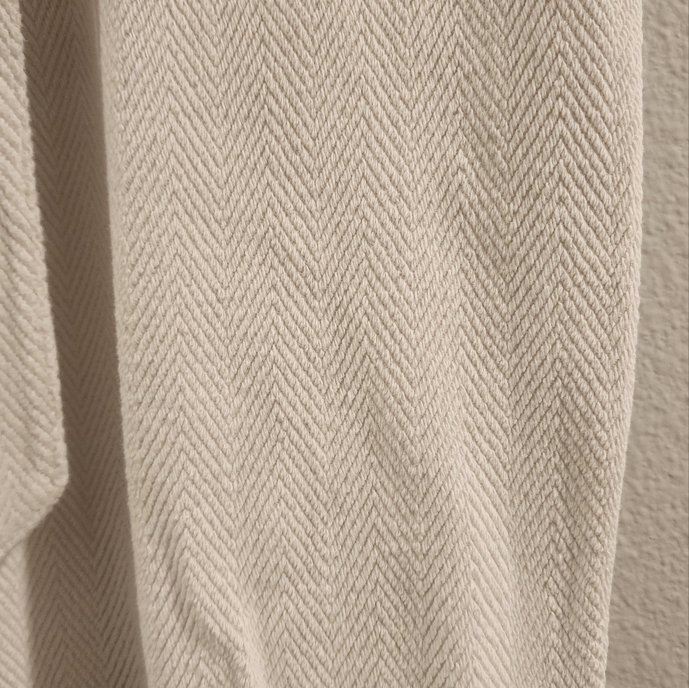 Madewell Cream Textured Pants - Picture 4 of 4
